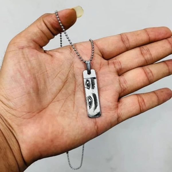 Customized Name Eye Pendant